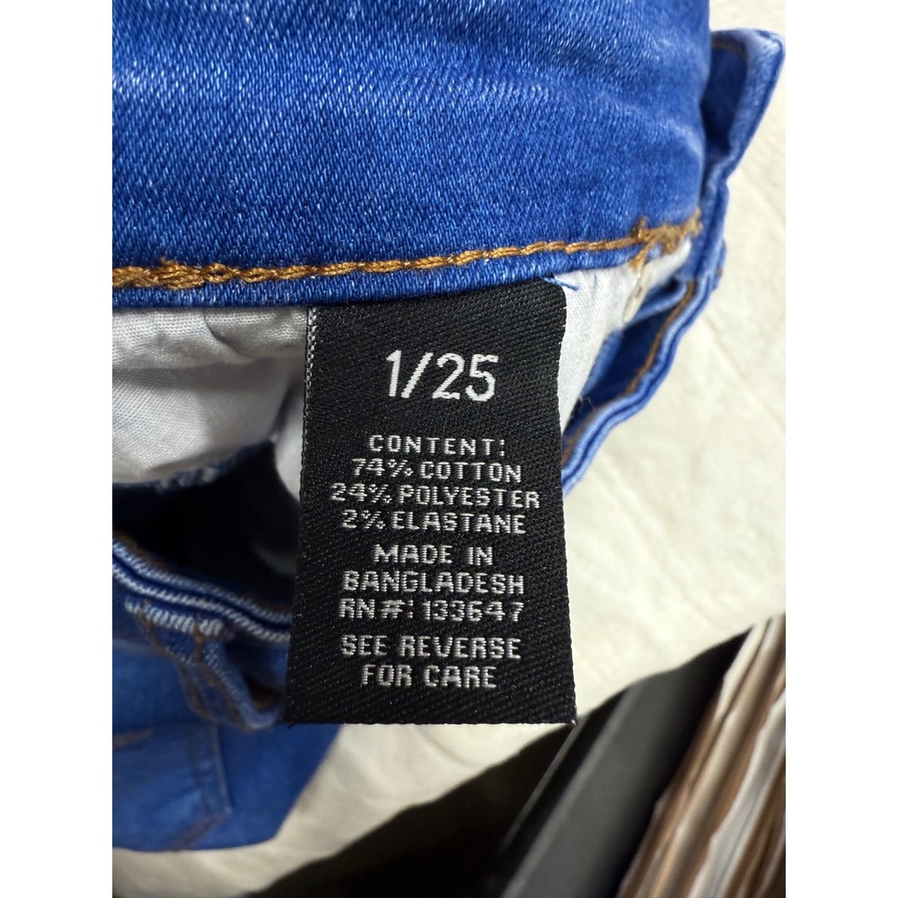 Celebrity Pink High Rise Ankle Skinny Jeans Dark Wash Women Size 1/25 - Picture 3 of 9